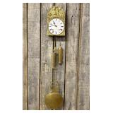 Antique 19th-century French Comtoise Clock, also k