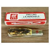 Vintage Zwilling J.A. Henckels Pocket Knife in its
