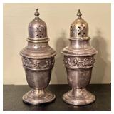 A Pair of Gorham Sterling Silver Salt and Pepper S