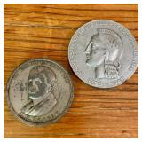 Two US Commemorative Medals, Louisville, Kentucky