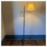 Wrought Iron Adjustable Bridge Floor Lamp in the S