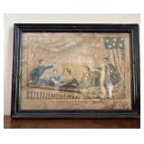 Currier & Ives, The Assassination of President Lin