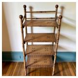 Victorian Aesthetic Movement Faux-Bamboo Four-Tier