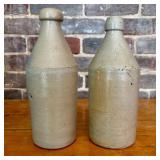 A Pair of Antique Ginger Beer Bottles