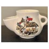 Liverpool Road Pottery Ltd. Earthenware Shaving Sc