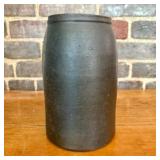19th-Century American Salt-Glazed Stoneware Storag