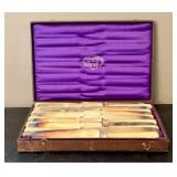 Landers, Frary and Clark Silver Plated Knives with