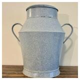 Antique Mottled Blue and White Graniteware Enamele