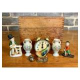An Assortment of Eight Vintage Japanese Export Fig