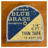 Vintage Belknap Blue Grass 6-Foot Steel Pocket Tap