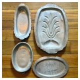 A Set of Paul Revere Genuine Pewter Serving Dishes
