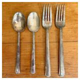 A Collection of International Silver Co. Art Deco