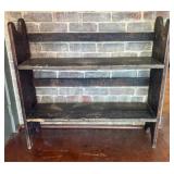 19th Century American Primitive Pine Two-Tier Buck