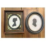 A Pair of Early 19th Century Silhouette Portraits