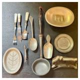 Collection of Eleven Vintage and Antique Metal Kit