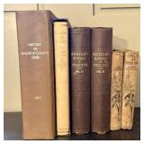 A Collection of Antique and Vintage Hardcover Book