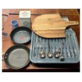 An Assortment of Kitchenware and Bakeware Includin