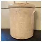 John Bauer Louisville Kentucky Four Gallon Salt Gl