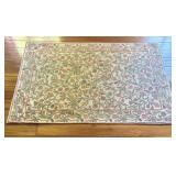 Indian Handmade Chainstitch Wool Rug in the Style