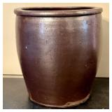 19th Century American Albany Slip Glazed Stoneware