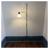 Wrought Iron Bridge Floor Lamp in the Style of Irv