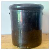 19th-Century American Three-Gallon Stoneware Crock