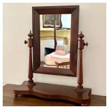 American Empire Style Mahogany Dressing Table Swin