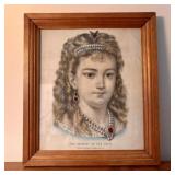 Currier & Ives, The Fairest of the Fair, Hand-Colo