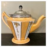 Royal Rochester Fraunfelter Art Deco Orange Lustre
