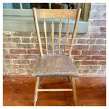 Antique American Arrow-Back Windsor Style Side Cha