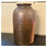 Antique Anton Melcher Stamped Stoneware Wax Sealer