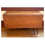 Antique American Cherry Drop-Leaf Gate-Leg Dining