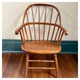 American Sack-back Windsor Armchair in Mixed Hardw
