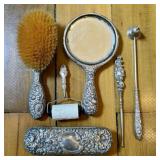 A Collection of Gorham Sterling Silver Floral Repo