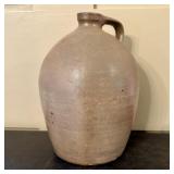 Early 19th-Century American Salt-Glazed Ovoid Ston