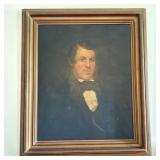 American School, 19th Century, Portrait of a Gentl