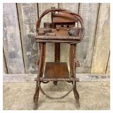 Antique Adirondack Style Rustic Twig and Branch Fo