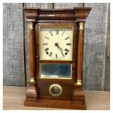 Seth Thomas 8-Day Column and Cornice Shelf Clock 5