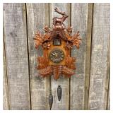 Hazel Quartz Black Forest Style Cuckoo Wall Clock
