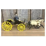 Vintage Horse Drawn Surrey Carriage Attributed to