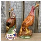 A Pair of Vintage Austin Nichols Wild Turkey Figur