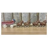 Budweiser Style Clydesdale Beer Wagon Hitch 5"X30"