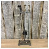 An Assortment of Vintage Cast Iron and Brass Finis