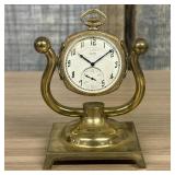 Elgin 14 Karat Gold Filled Pocket Watch with Brass