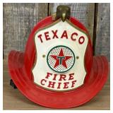 Vintage Texaco Fire Chief Toy Helmet by Brown and