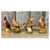 A Collection of Austin Nichols Wild Turkey Miniatu