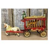 Kenton Overland Circus Horse Drawn Tiger Wagon 4"X