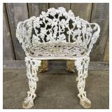 Victorian Style Cast Iron Grape and Vine Motif Gar