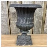 Neoclassical Style Cast Metal Garden Urn Planter 1