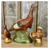 A Trio of Vintage Austin Nichols Wild Turkey Whisk